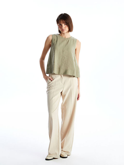 Bisiklet Yaka Kad?n Bluz