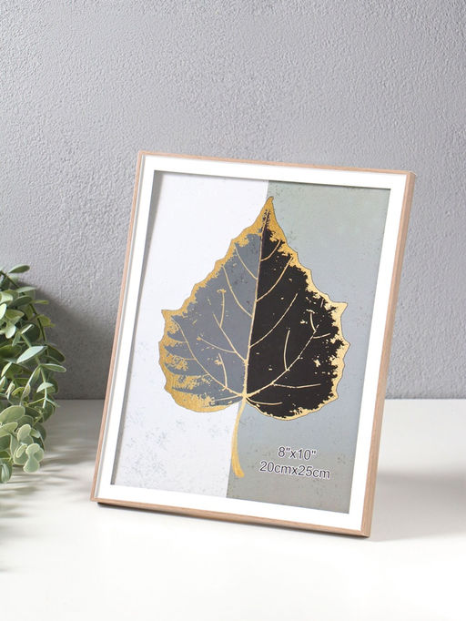 Фоторамка пластик 20х25 см "Современная классика" беж и белый 26х20,8х1,5 см