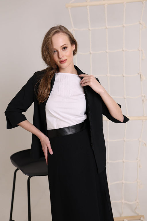 Жакет AMORI 2144 черный  фото 4