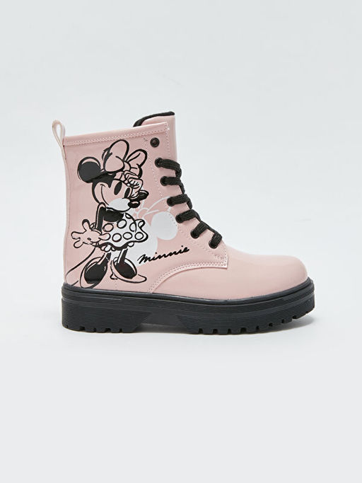 Fermuarl? Minnie Mouse Bask?l? K?z ?ocuk Bot - Waikiki фото 2