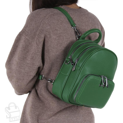 Рюкзак женский 670100 green Velina Fabbiano-Safenta/30 в Новосибирске