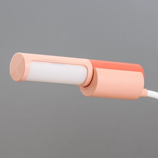 Настольная лампа «Лансер» LED 3.5 Вт USB АКБ красно-розовый 11×15×45 см RISALUX