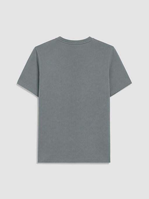 Slim Fit Bisiklet Yaka Erkek Ti??rt
