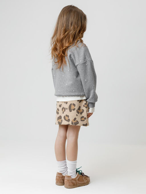 КР 7154/бежевый С074 Н093 к665 юбка для дев