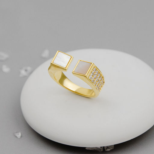 Кольцо Арт. 3V-5902-Y - MyGemma фото 2