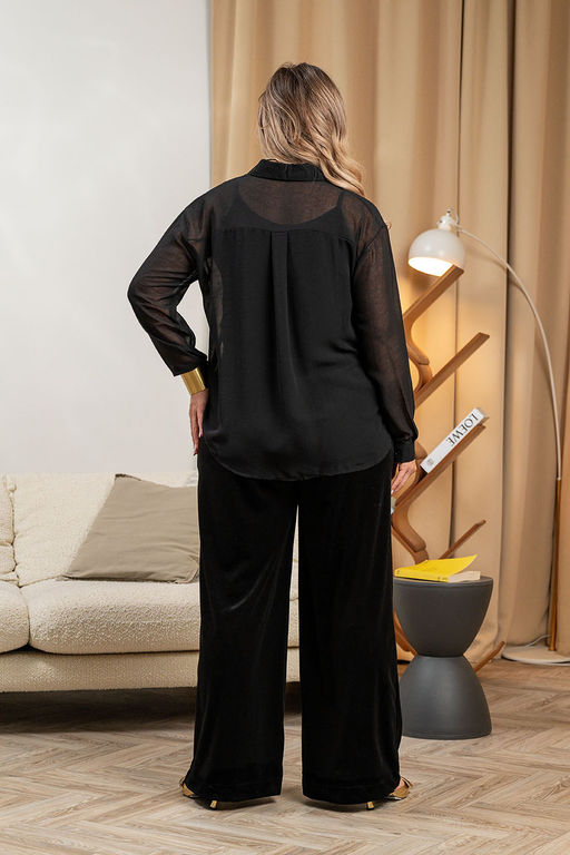 Блузка МД-2107 черный