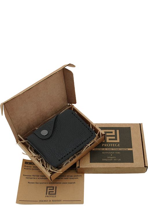 Портмоне-кардхолдер MK-7.26 черный - Protege фото 4