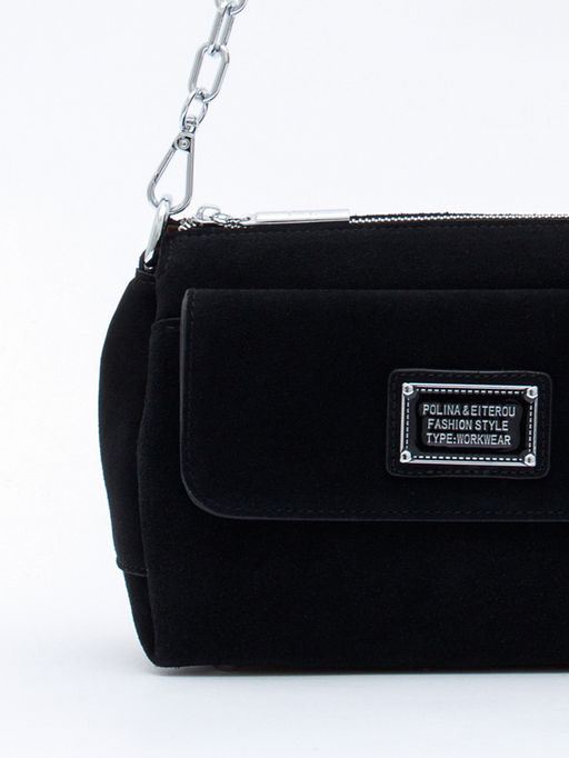 Сумка 0730CF black Polina&Eiterou