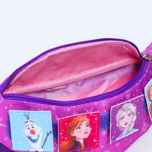 Сумка поясная детская для девочки, 25×6×13 см, Холодное сердце