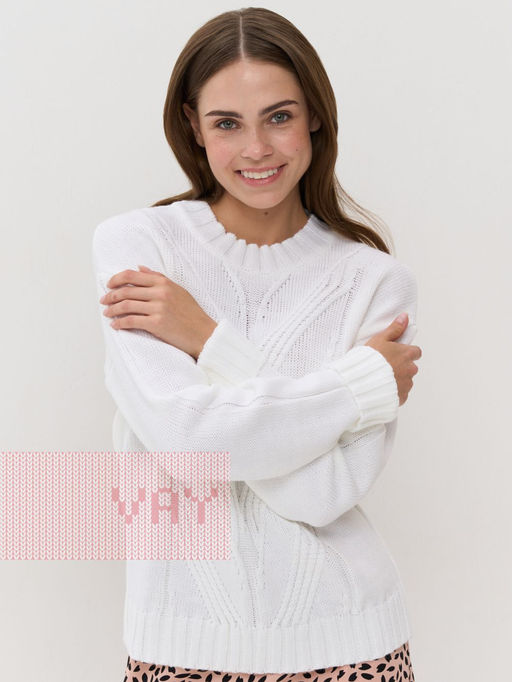 Джемпер женский 5242-41350. 501 белый