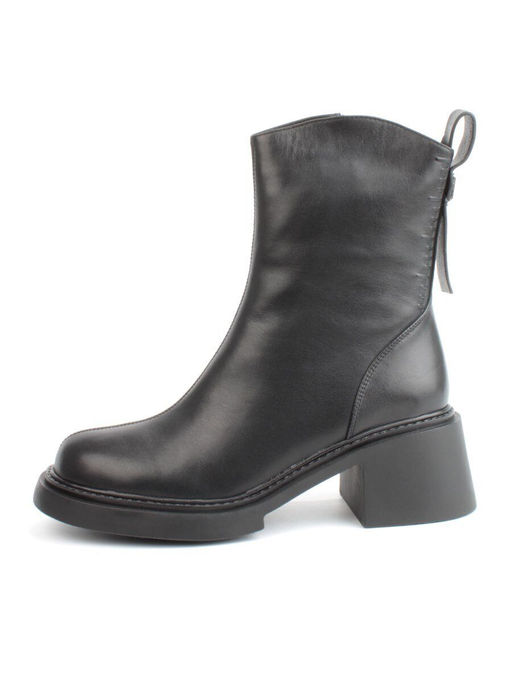 04-M3-L806 BLACK Ботинки зимние женские (натуральная кожа, натуральный мех) - Фабричный китай фото 6