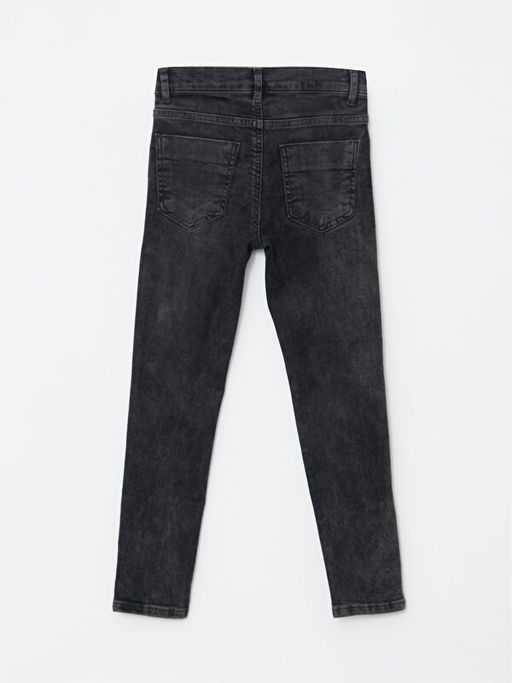 Super Skinny Fit Y?rt?k Detayl? Erkek ?ocuk Jean Pantolon - Waikiki фото 2