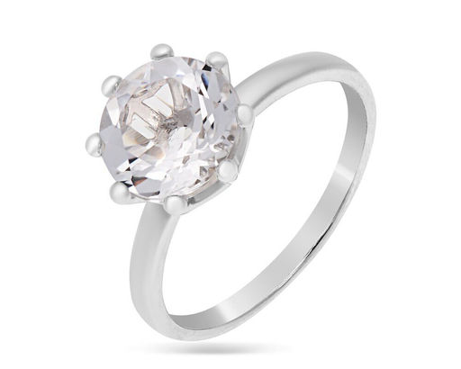 Кольцо, горный хрусталь, СПН4233