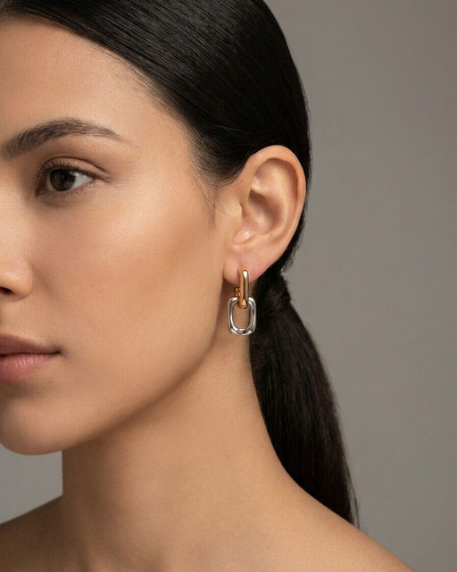 Стильные серьги