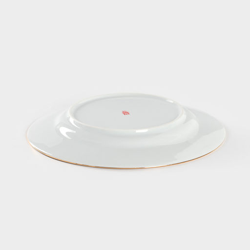 Тарелка Добрушский завод «Мадонна», d=24 см, фарфор, белая