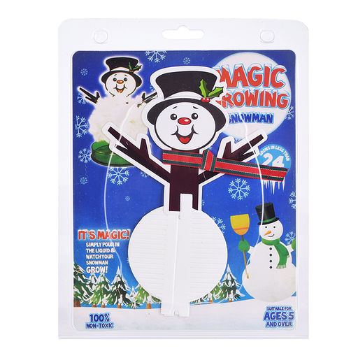 Набор опытов "Волшебный снеговичок" в коробке