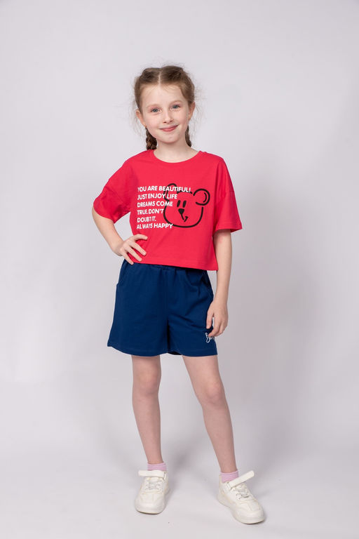 Шорты для девочки 101279 Ментол* 405 Lets go - Let's go фото 9