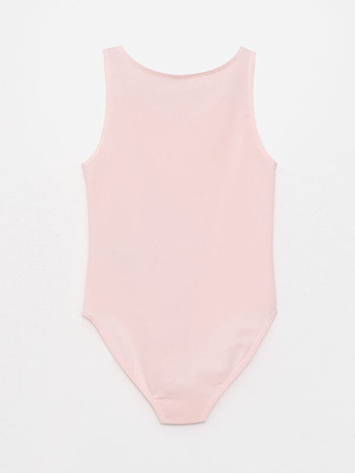 Bisiklet Yaka Basic Pamuklu K?z ?ocuk ??t??tl? Body - Waikiki фото 2