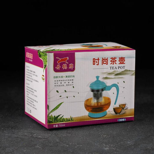 Чайник заварочный «Мелодия», 750 мл, с металлическим ситом, стекло, МИКС