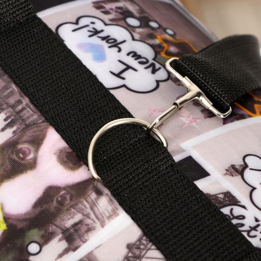 Сумка - переноска для животных с принтом, 46 х 28,5 х 30 см микс - Пижон фото 7