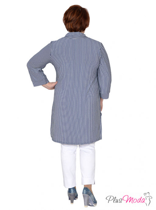 Рубашка Модель №411-A размеры 44-80 - Plusmoda фото 8