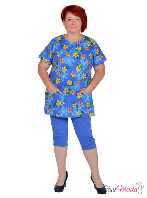 Бриджи Модель №1657 размеры 44-84 - Plusmoda фото 5