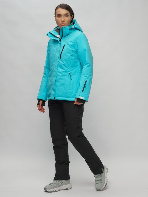 Горнолыжный костюм женский голубого цвета 0507Gl - Chunmai фото 4