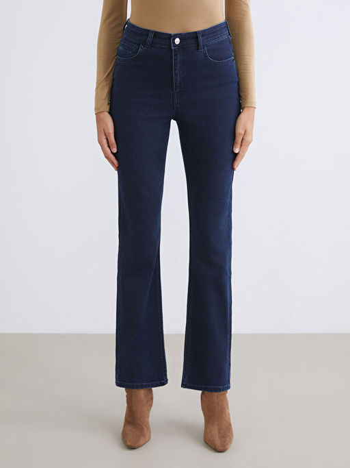 Flare Kad?n Jean Pantolon