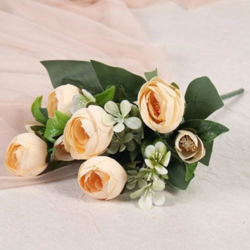 Цветок искусственный 30 см / W394131 /уп 200/800/ (Бежевый) - Галеонтрейд фото 7