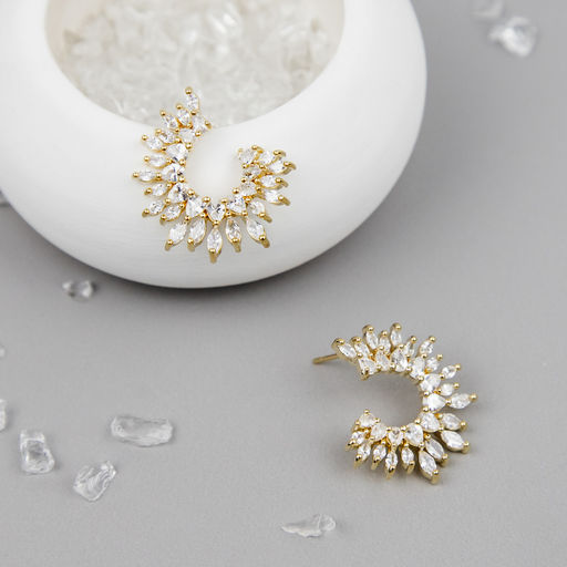 Серьги Арт. 3V-6933-Y - MyGemma фото 2