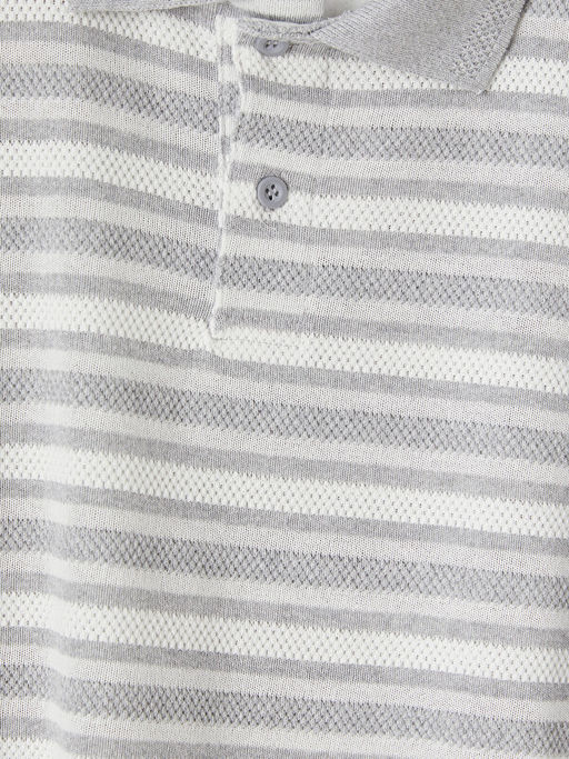 Polo Yaka ?izgili Erkek ?ocuk Ti??rt