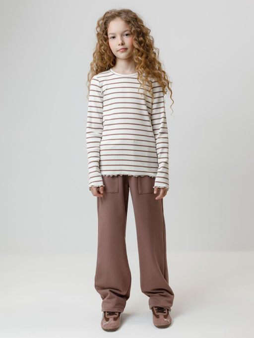 КР 400847/капучино к633 брюки для дев - Crockid фото 3