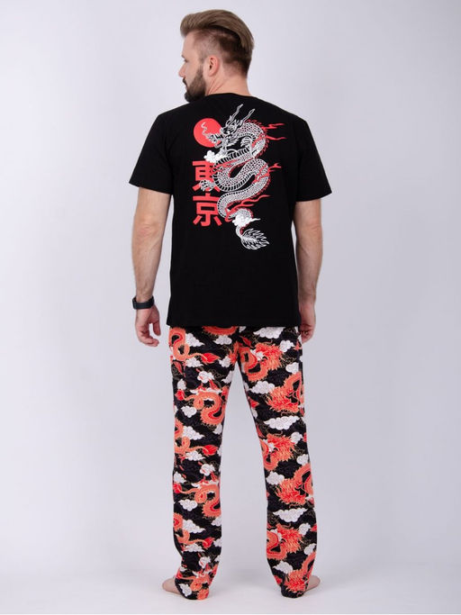 Костюм Драконы шорты, трикотаж - Малина фото 26