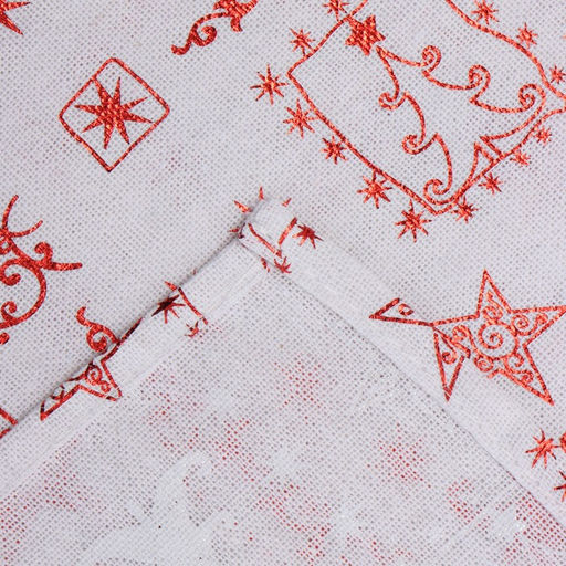 Скатерть новогодняя Этель. Новогодняя, 100?1405 см, 80% п/э, 20% лён, 120 г/м?