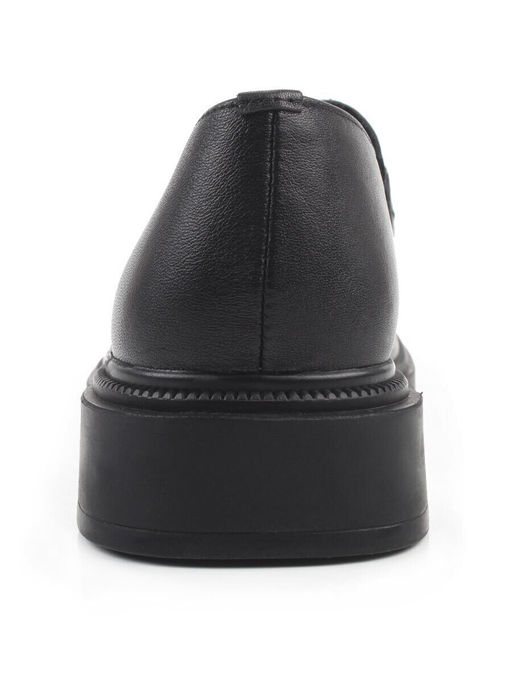 06-DYL122-1 BLACK Туфли женские (натуральная кожа)