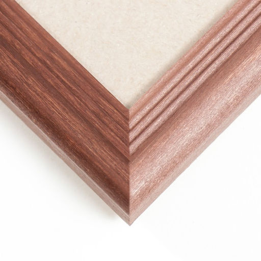 Фоторамка для фото 35×50 см Brawley, сосна, (пластиковый экран), махагон