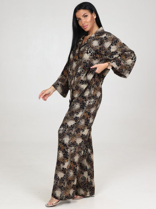 775 ЖЕНСКИЙ КОСТЮМ (брюки) (Черный) - А-дина фото 5