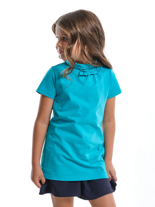 Футболка для девочки UD 0668 розовый - Mini maxi фото 6