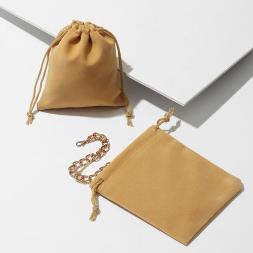 Цена за 15 шт. Мешочек бархатный «Праздничное ассорти», 9×10, МИКС