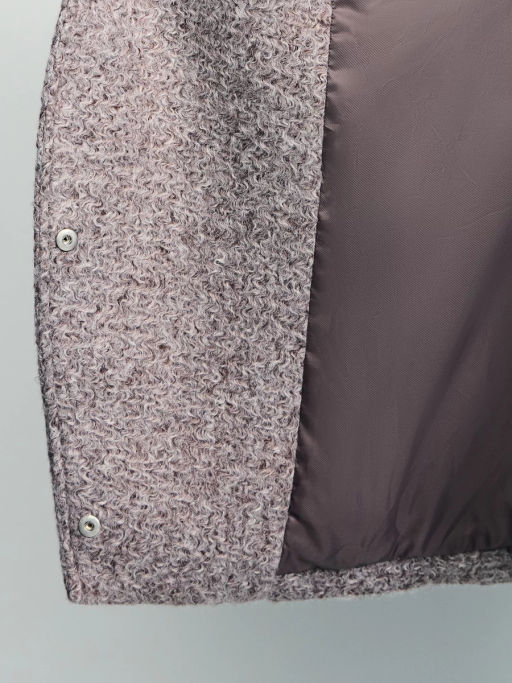 Куртка оверсайз из пальтовой ткани / Zarina  фото 10