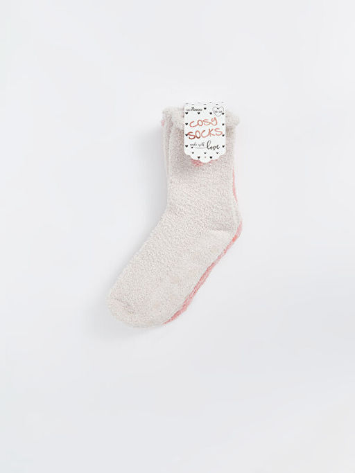 Desenli Kad?n Ev ?orab? 2li