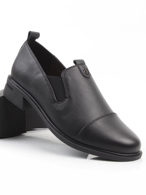 06-M47-17 BLACK Туфли женские (натуральная кожа)