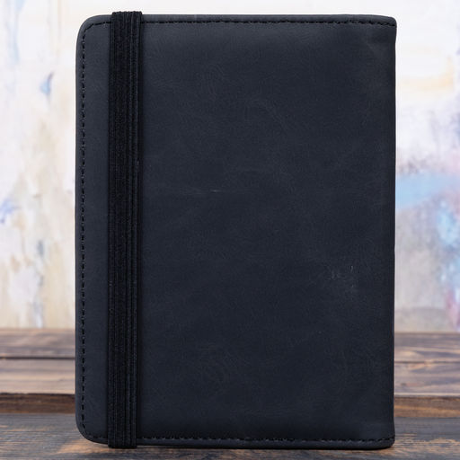 Обложка для паспорта 
 08.A-034_Travel-wallet-1999-01-черный