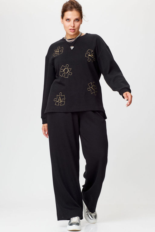 Платье SOVA 11216S-Р темно-синий - Mira fashion фото 34