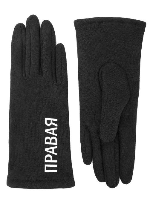Перчатки жен Labbra LB-CP-129 black  фото 2