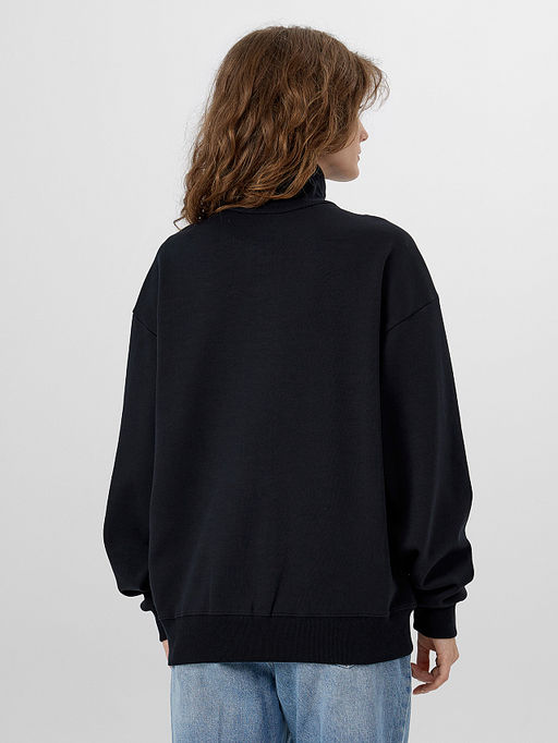 Толстовка женская черная на молнии - Mark formelle фото 2