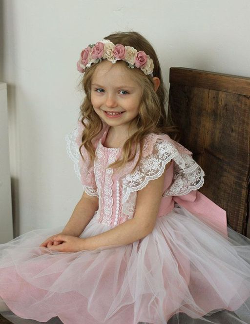 Л23-3 платье для девочки ЗЕФИРКА - Etoelf фото 3