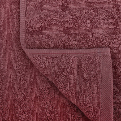 Полотенце махровое "Шелковый путь" 50х90см, хлопок 100%, пыльная роза (Китай)