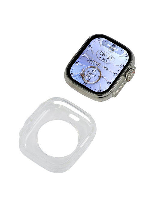 Подарочный набор Watch4, 9 в 1, смарт-часы, наушники, 7 ремешков