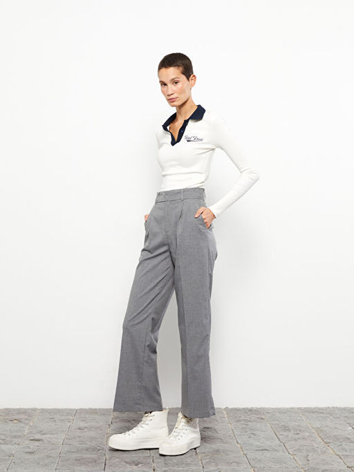 Kad?n Rahat Kal?p D?z Pantolon